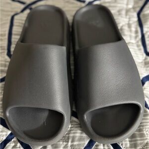 adidas Gray Slide Sandals